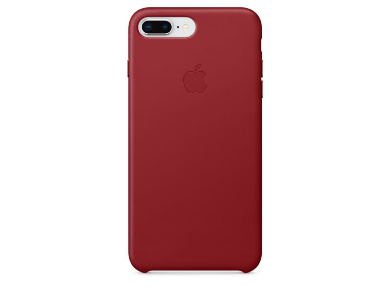 Funda de piel para el iPhone 8 Plus iPhone 7 Plus - Rojo - Apple