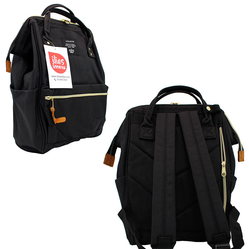 Mochila Pañalera Moderna Multiusos Amplia Básica