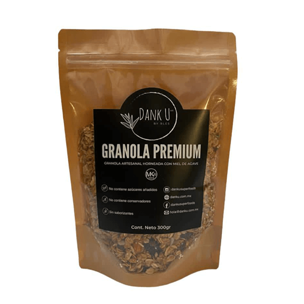 GRANOLA PREMIUM ORGÁNICA 300g