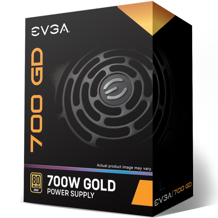 Fuente De Poder EVGA 700 GD 700W 80 PLUS GOLD 100-GD-0700-V1