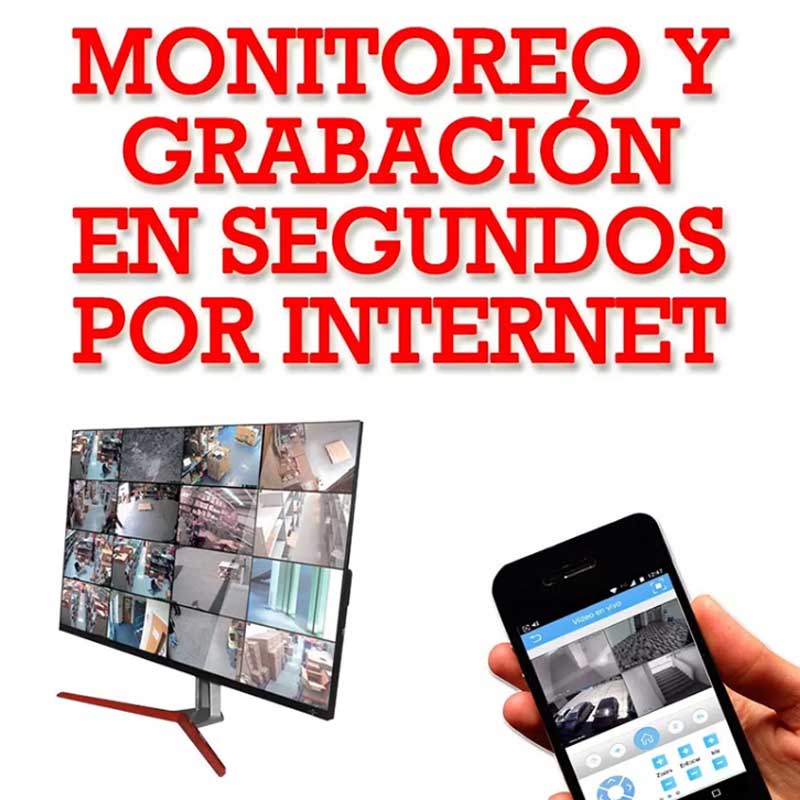 Kit Cctv Video Dvr 32 Camaras Circuito Vigilancia Seguridad