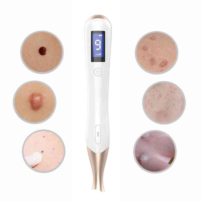 Pluma Plasma Cauterizador Quita Verrugas Genitales Pecas con Luz Led