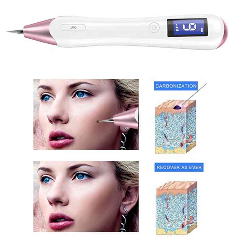 Pluma Plasma Cauterizador Quita Verrugas Genitales Pecas con Luz Led