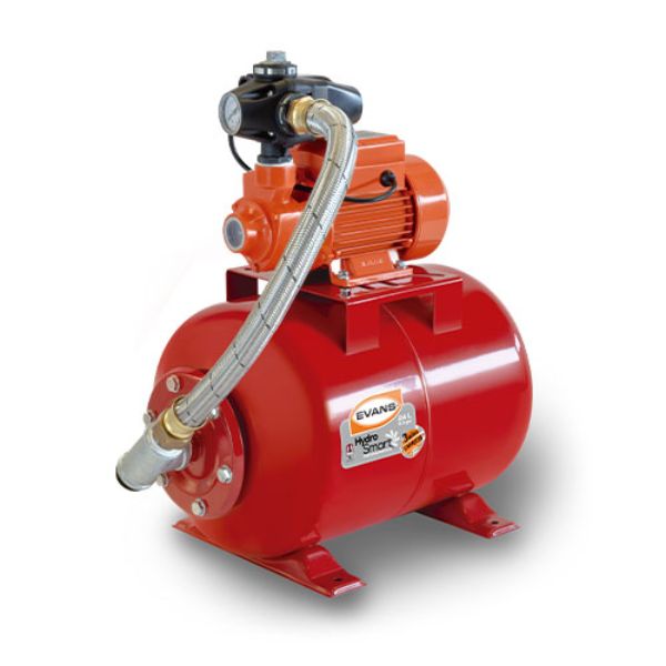 Equipo Hidroneumático Evans Con Bomba Periférica 1/2 Hp + 24l