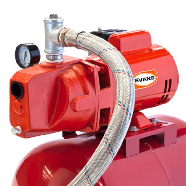 Equipo Hidroneumático Evans, Bomba Jet 1/2 Hp Y Tanque 50l