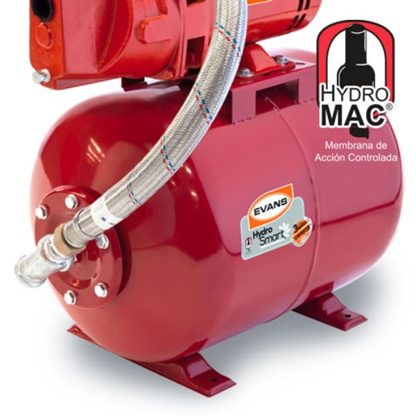 Equipo Hidroneumático Evans, Bomba Jet 1/2 Hp Y Tanque 50l