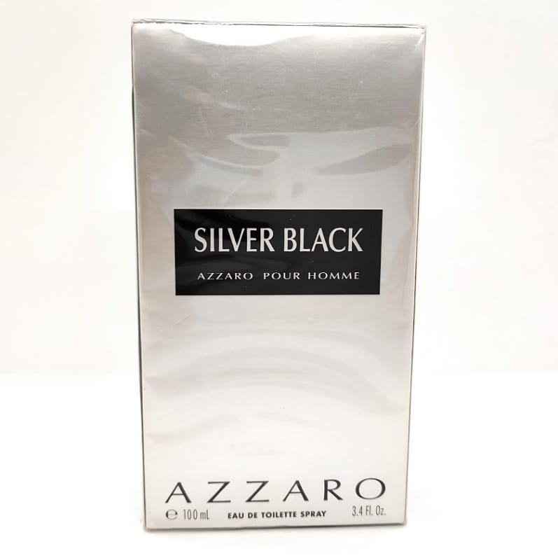 Azzaro Silver Black para hombre Eau De Toilette Spray 3.4 oz/ 100 ML