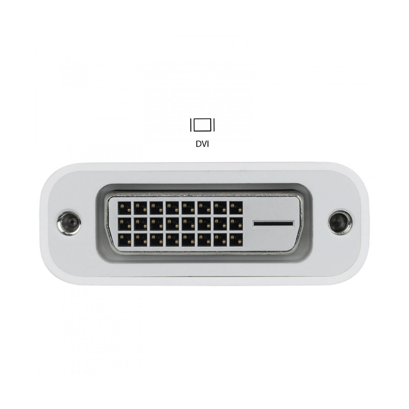 Adaptador Mini DisplayPort a DVI Para Mac Macbook Apple