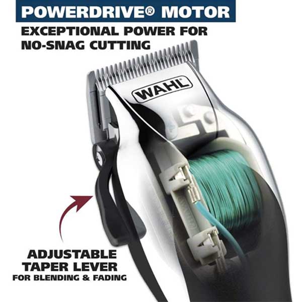 Wahl Chrome Pro Máquina De Rasurar O Cortar Cabello  24 piezas