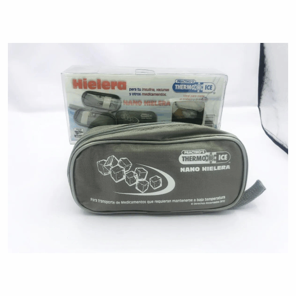 Nano Estuche Hielera Con Gel Refrigerante Para Medicamentos Insulina