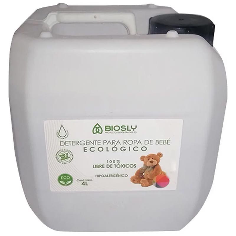 Jabón Detergente Para Ropa De Bebe Hipoalergenico 4lts. Trbs