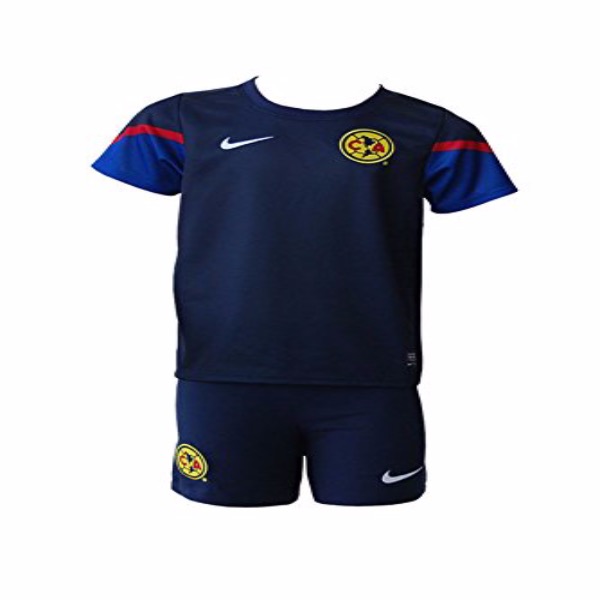 Kit Conjunto Nike de las Aguilas del America de Visitante Azul 
