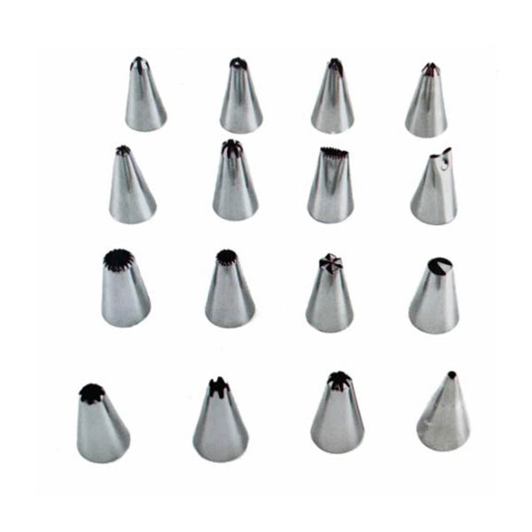 Aleissi 18pz Juego de Duyas para Reposteria y Decoracion de Pastel o Fondant