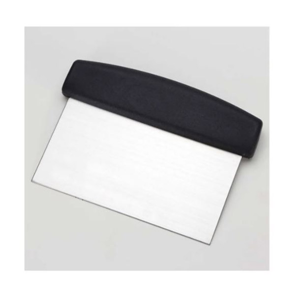 Aleissi Raspa Acero Pastel Reposteria Fondant Cocina 13cm (Negro)