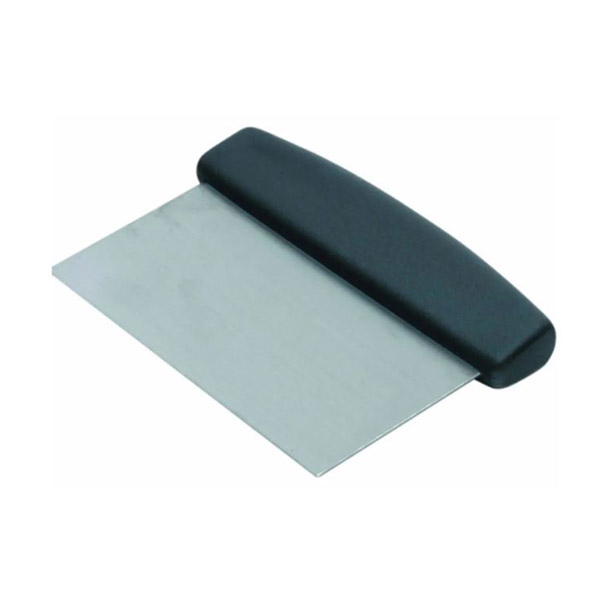 Aleissi Raspa Acero Pastel Reposteria Fondant Cocina 13cm (Negro)