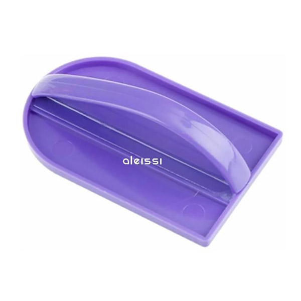 Aleissi Plancha Alisador Fondant Pastel Decoracion Dos En Uno (Blanca-Morado)