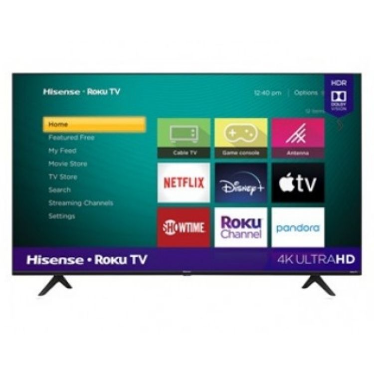 Televisión Smart Hisense, 43 pulgadas, 4K ROKU