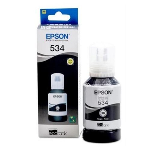 Epson Tinta Color Negro T534 Pigmentada