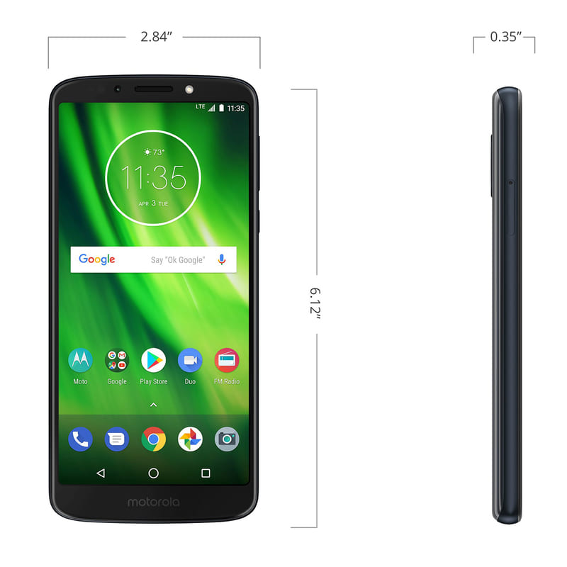 Celular Motorola Moto G6 Play / nuevo / desbloqueado/ 16GB + microSD 32gb