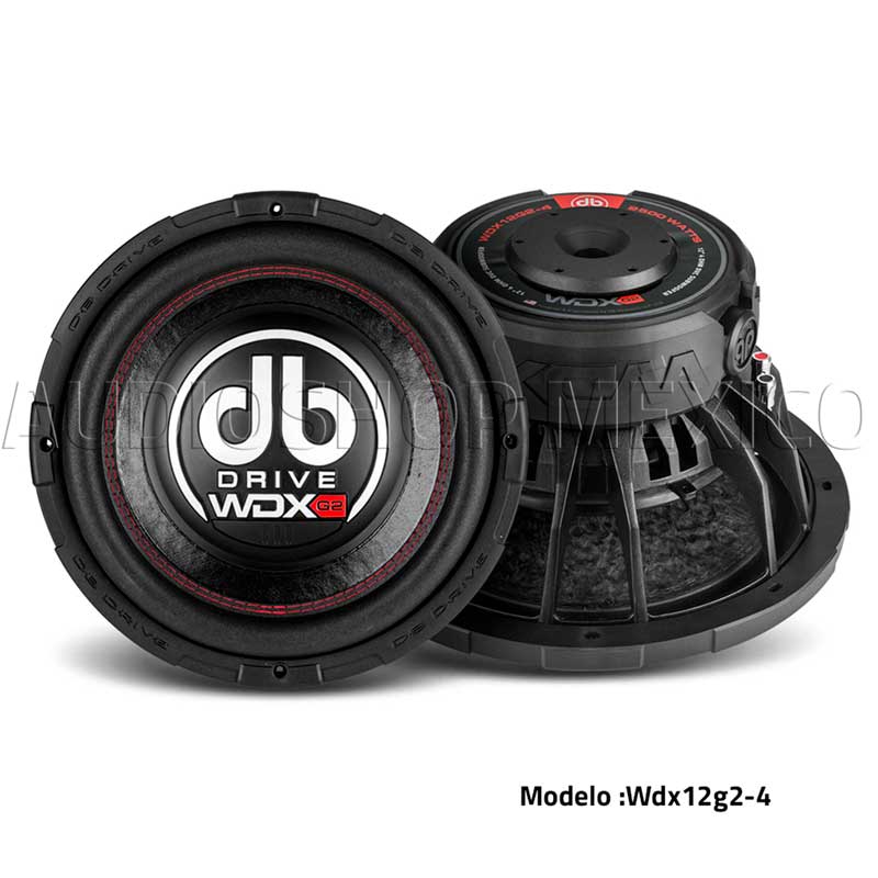Subwoofer 12 Pulgadas 2500 Watts Db Drive Wdx12g2-4 4 Ohms