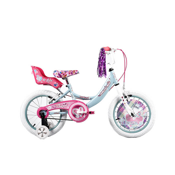 Bicicleta Para Niño Amore Mio BMX R16, Azul