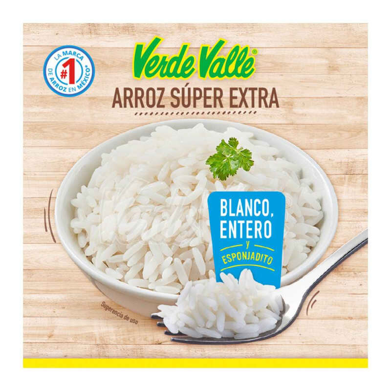 Arroz Blanco Verde Valle Súper Extra 2.5 kg