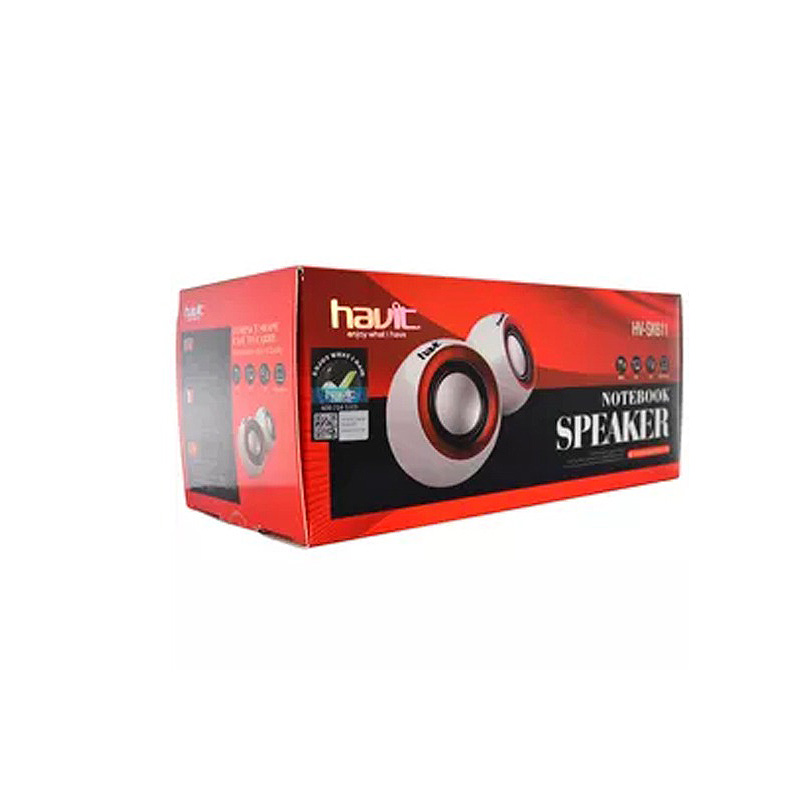 Havit - Notebook Speaker Bocinas PC USB Altoparlantes para computadora