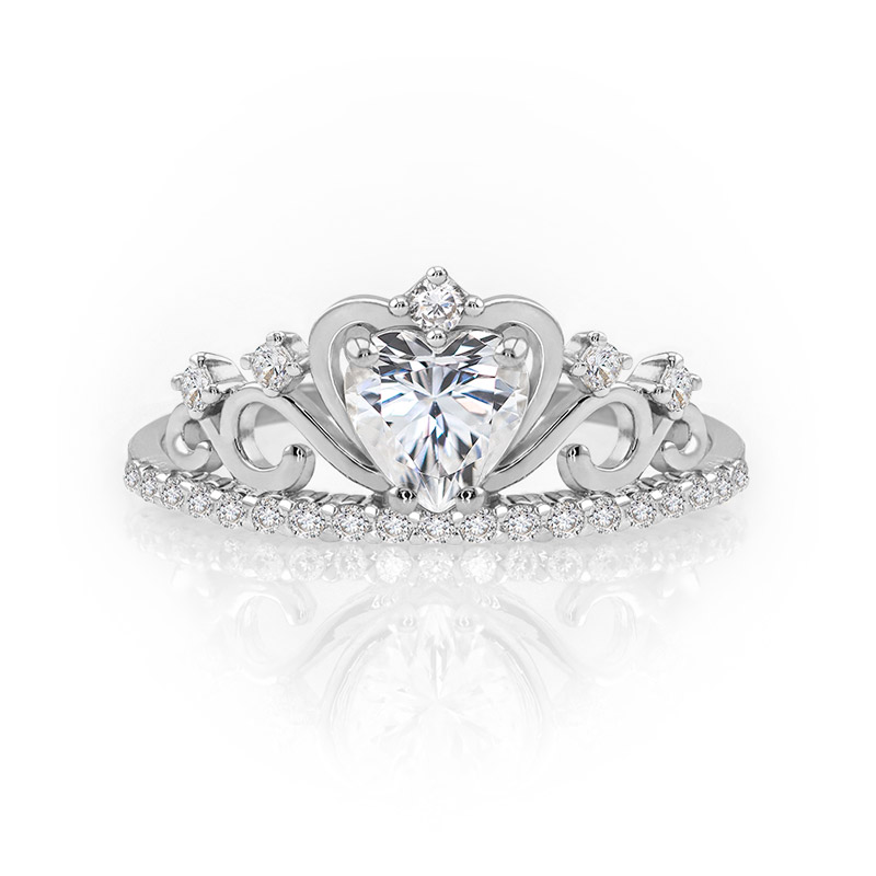 ANILLO CORONA AURORA ORO 10k ABBA JOYAS