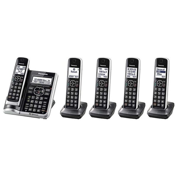Panasonic KX-TG885SK Teléfono Inalámbrico Bluetooth 5 Auriculares Reacondicionado