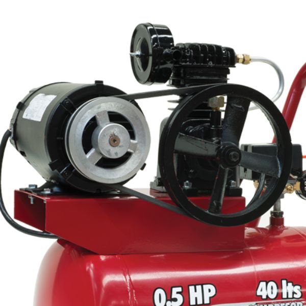 Compresor Lubricado Evans, 1 Etapa 1/2 Hp Motor Eléctrico