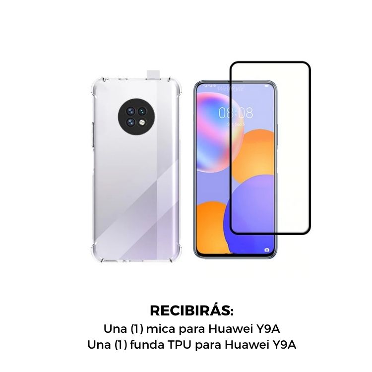 Mica + Funda Huawei Y9A