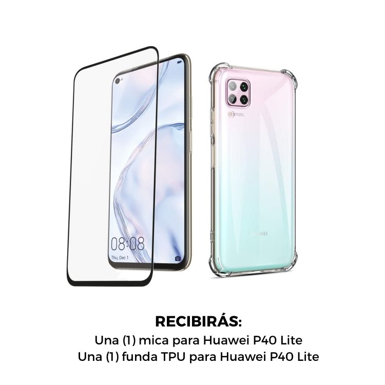 Mica + Funda Huawei P40 Lite