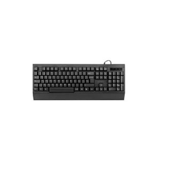 Teclado Estándar Alambrico Conexión Usb Pc Lap Casa Trabajo CABLE PUNTO VENTA TRABAJO OFICINA ESCUELA