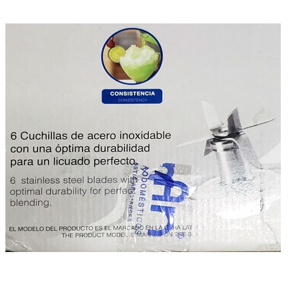 LICUADORA MAN ROJA MODELO LP-1010