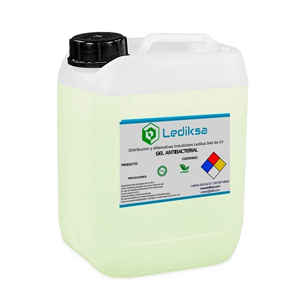 Gel Antibacterial Biodegradable 70%, 20 Lts