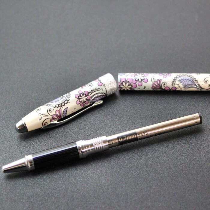 Jaymo Ricariche Per Penna Cross Selectip 8523 – 6 Pezzi Nero, Punta Media 0,7 Mm, Lunghezza 111 Mm