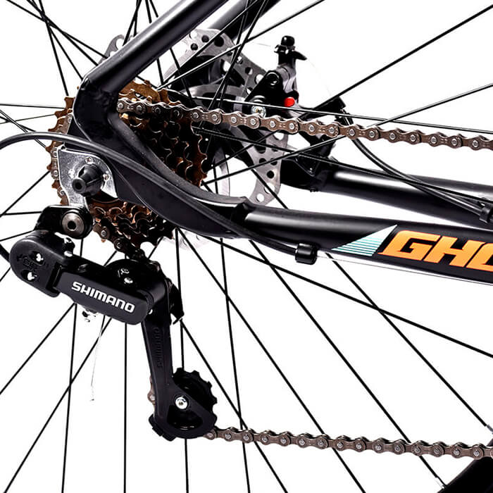 Bicicleta Ghost Row, R29 Negro