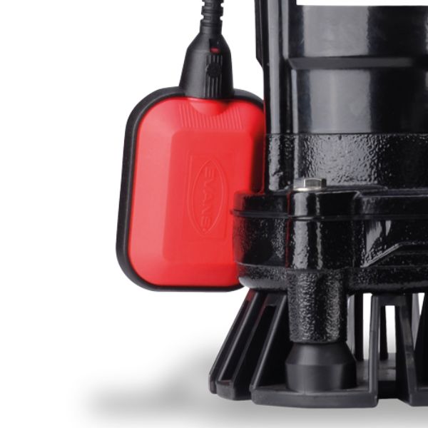 Bomba sumergible de Efluentes Evans 1/2 HP con flotador