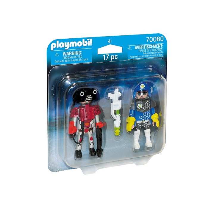 Playmobil 70080 Policía Del Espacio Y Ladron