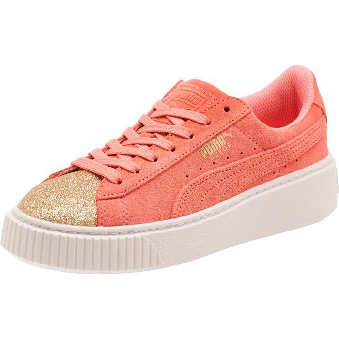 Tenis Puma Mujer Suede Platform Glam Jr Rosa 36492105