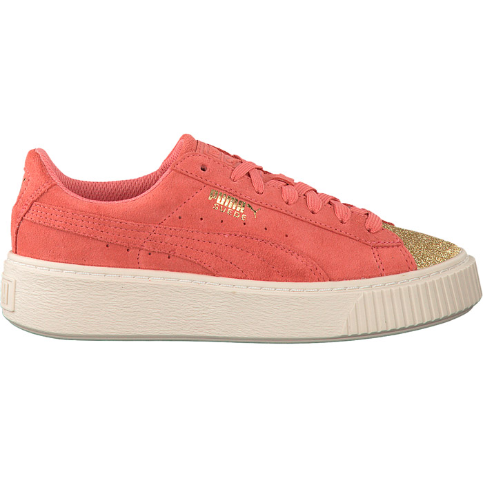 Tenis Puma Mujer Suede Platform Glam Jr Rosa 36492105