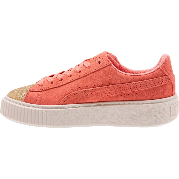 Tenis Puma Mujer Suede Platform Glam Jr Rosa 36492105