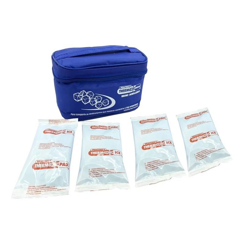 Hielera Estuche de Viaje, Cartera Térmica Para Enfriar Insulina con Gel de Enfriamiento