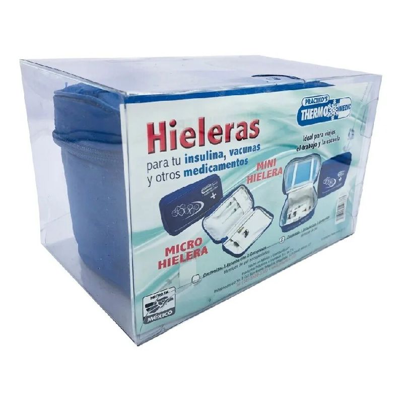 Hielera Estuche de Viaje, Cartera Térmica Para Enfriar Insulina con Gel de Enfriamiento