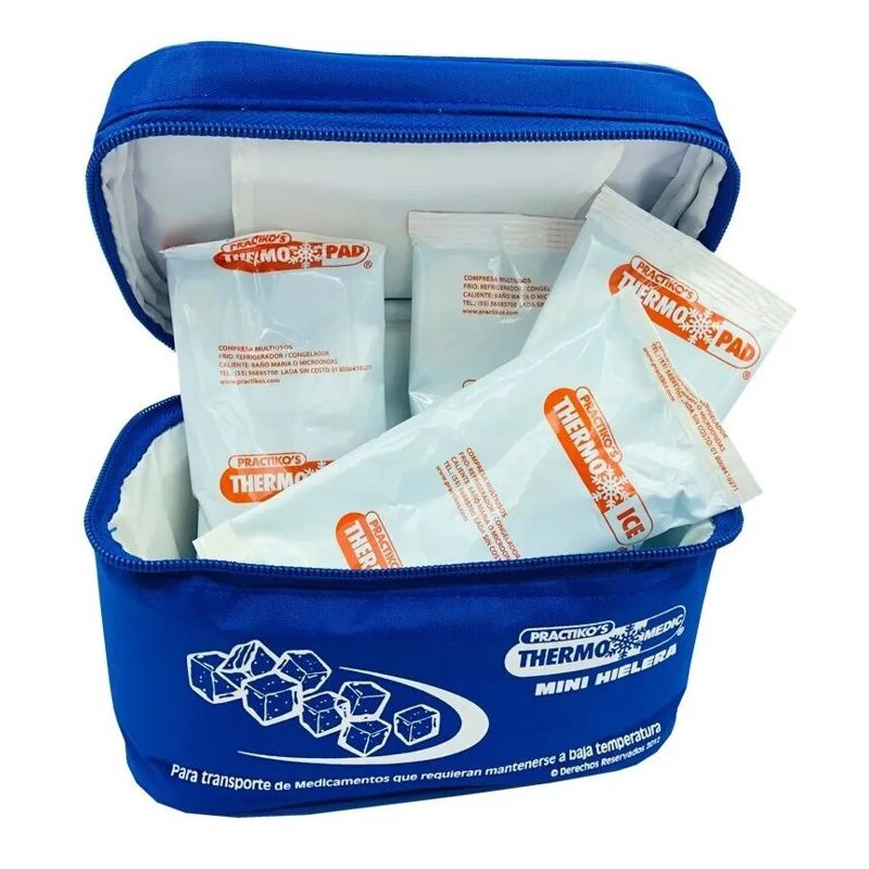Hielera Estuche de Viaje, Cartera Térmica Para Enfriar Insulina con Gel de Enfriamiento