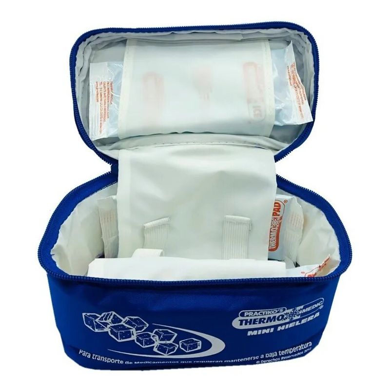 Hielera Estuche de Viaje, Cartera Térmica Para Enfriar Insulina con Gel de Enfriamiento