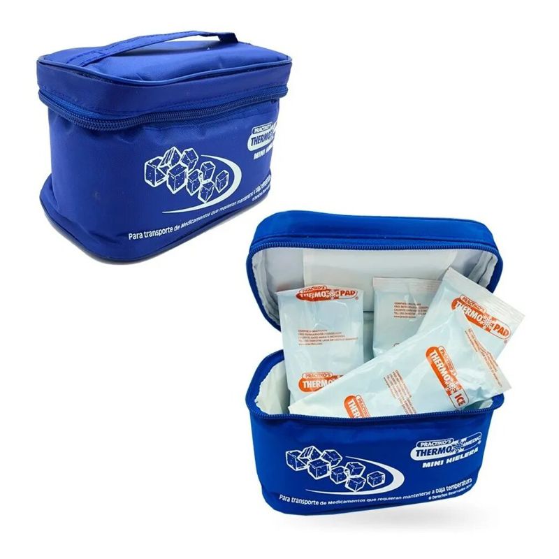 Hielera Estuche de Viaje, Cartera Térmica Para Enfriar Insulina con Gel de Enfriamiento
