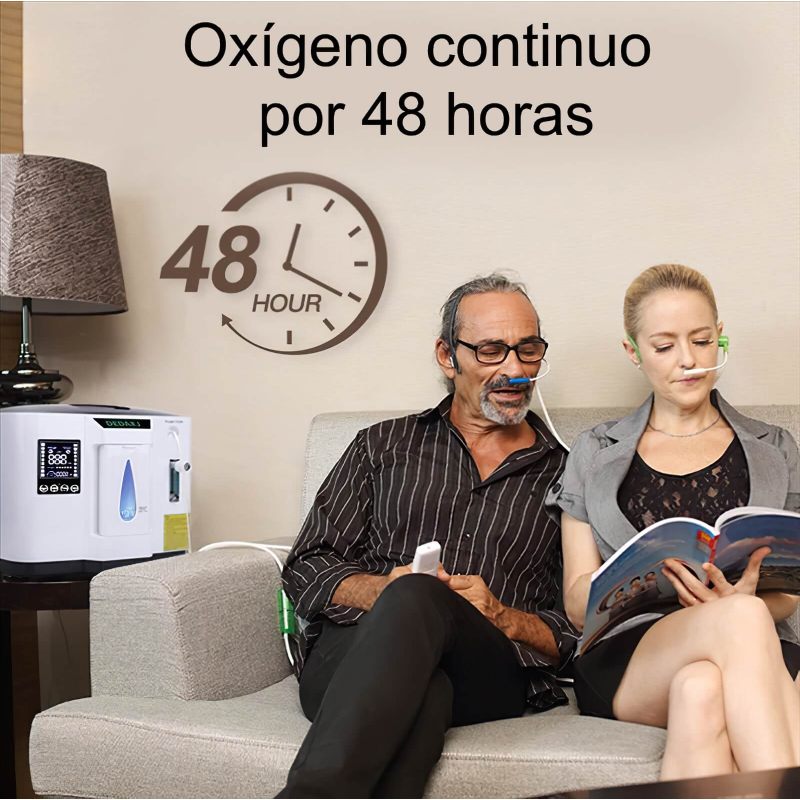 Concentrador De Oxígeno aleman 7 Litros Silencioso y con control remoto