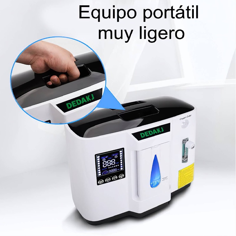 Concentrador De Oxígeno aleman 7 Litros Silencioso y con control remoto
