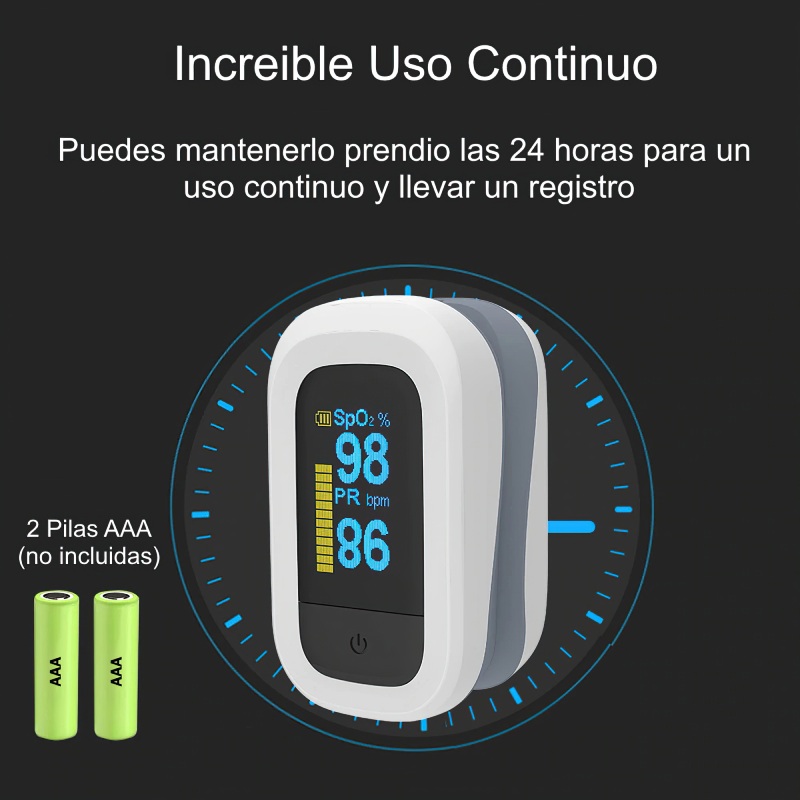 Oximetro Pulso Dedo Hospitalario Hogar y Deportivo